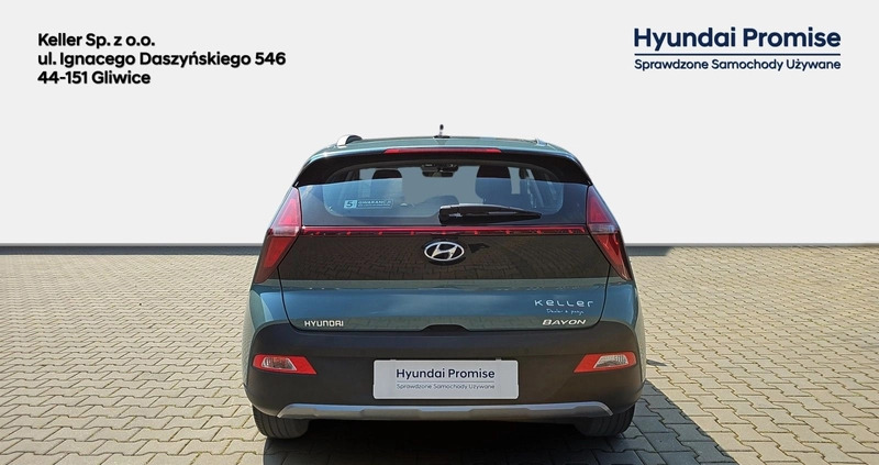 Hyundai Bayon cena 79900 przebieg: 8100, rok produkcji 2022 z Brzeszcze małe 407